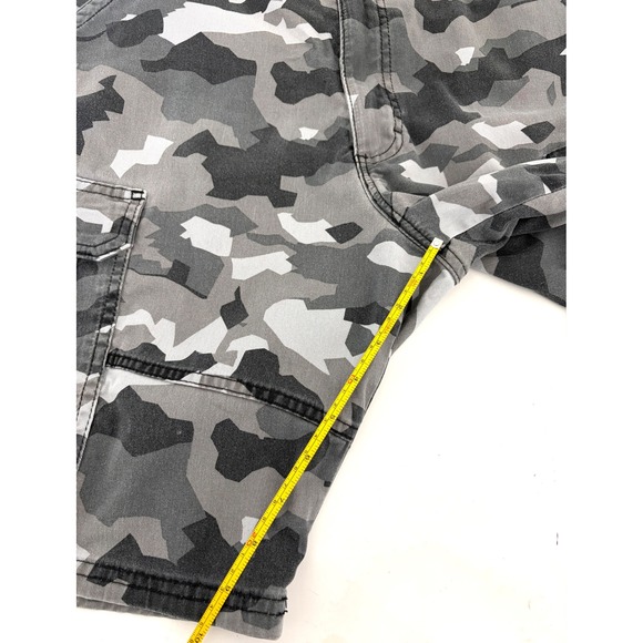 Camo Cargo Utility Shorts Gorpcore Y2K Tactical Military Relaxed Fit Mens 36 - Picture 8 of 11